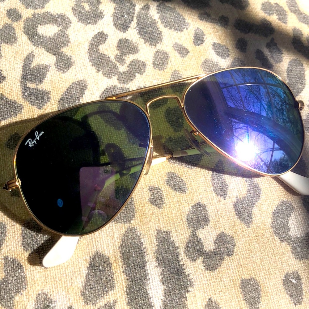 Rare Lavender Ray Bans Aviator